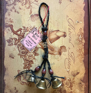 Witch Bells for Door Knob (Black) | Jessups General Store