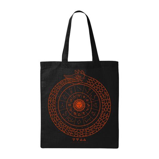 Zodiac Ouroboros Snake Tote Bag | Jessups General Store