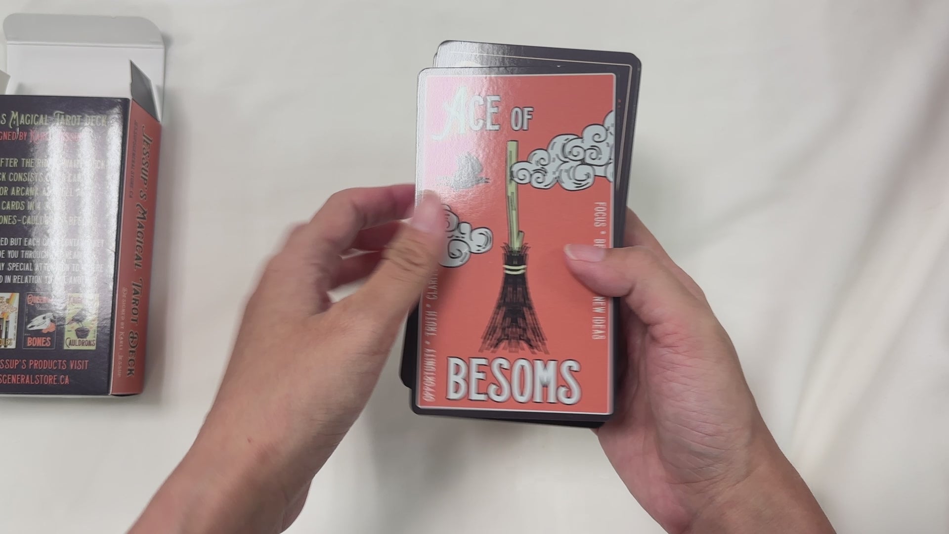 Load video: Video of Jessup&#39;s Magical Tarot Deck 