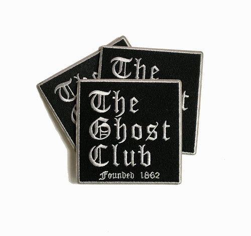 The Ghost Club Embroidered Iron-on Patch