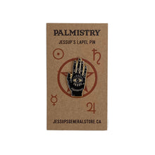 Palmistry Hand Enamel Lapel Pin | Jessups General Store