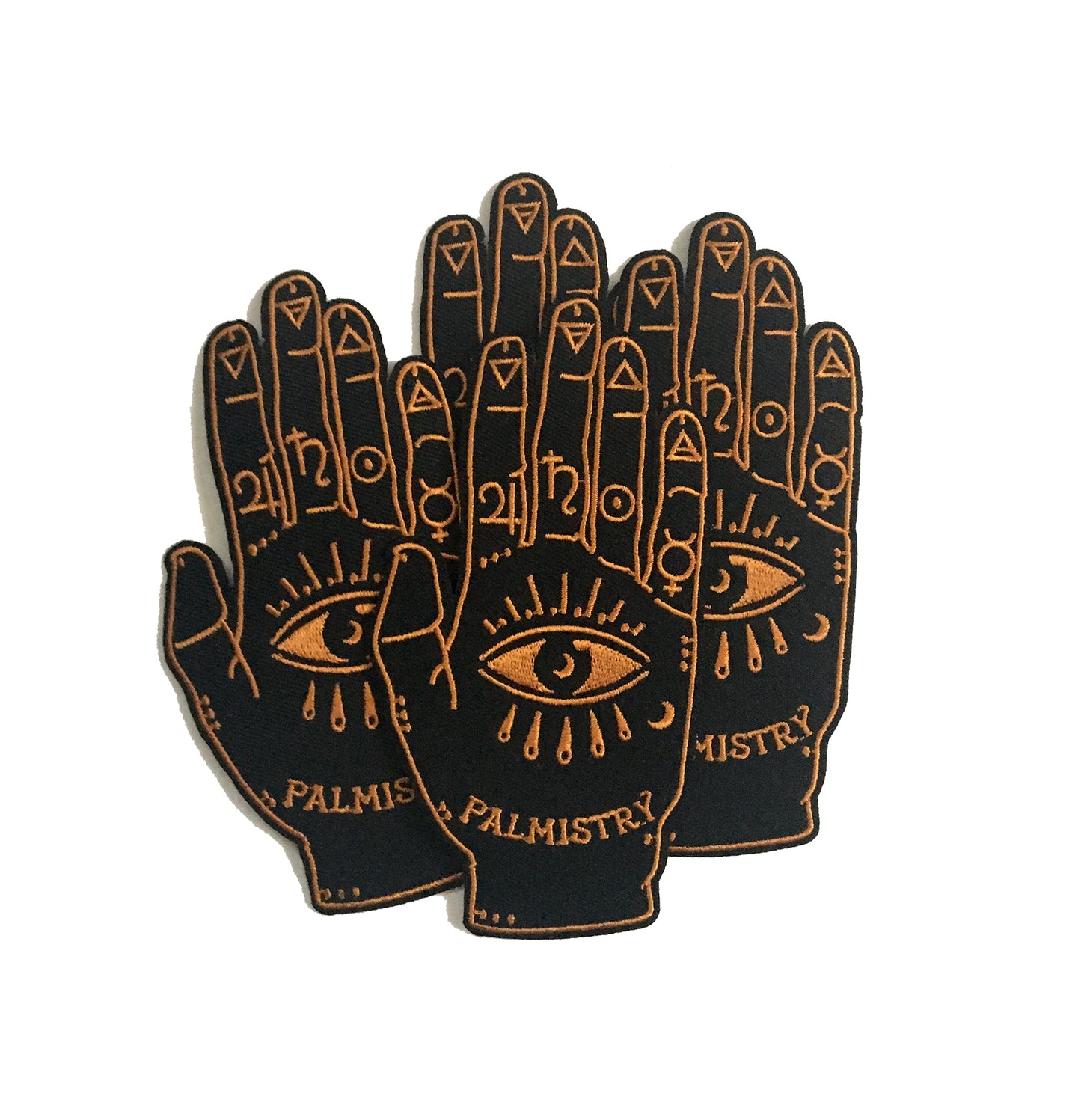 Palmistry Chiromancy Magical Embroidered Iron-on Patch
