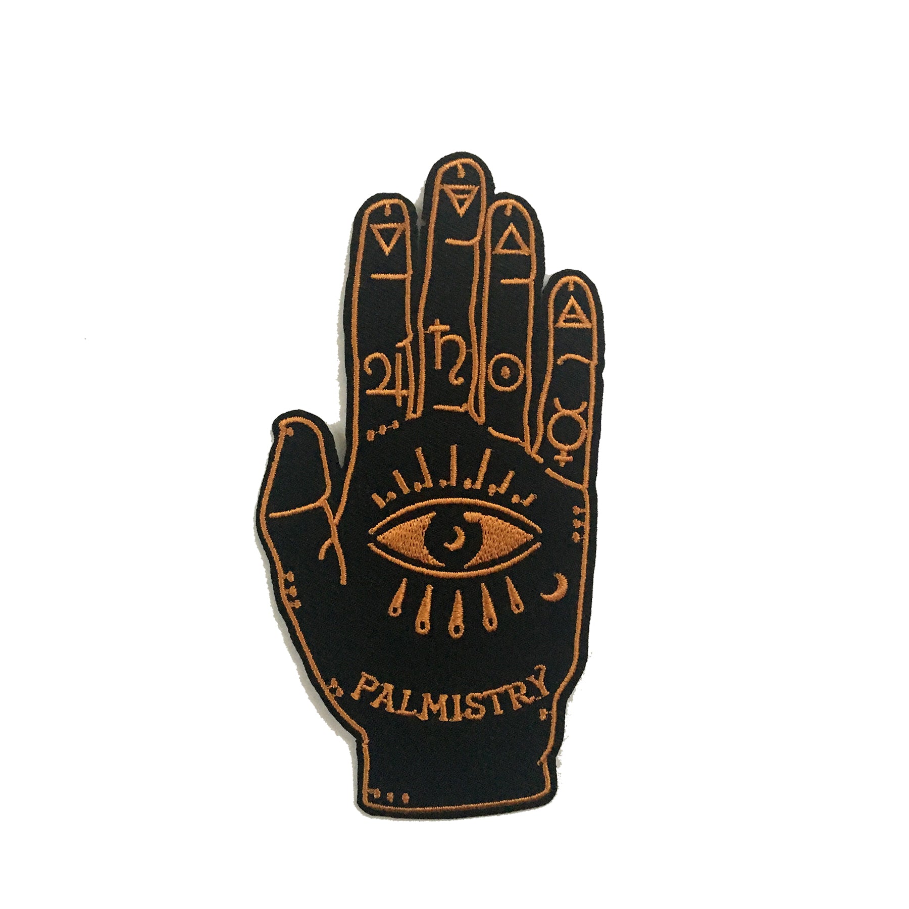 Palmistry Chiromancy Magical Embroidered Iron-on Patch