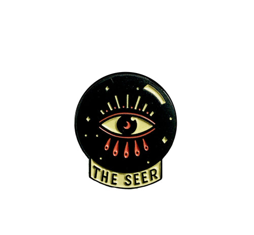 The Seer Crystal Ball Enamel Lapel Pin | Jessups General Store